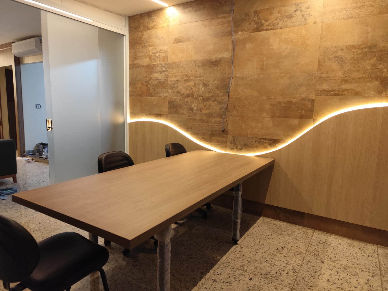 Ambiente planejado para atendimento
